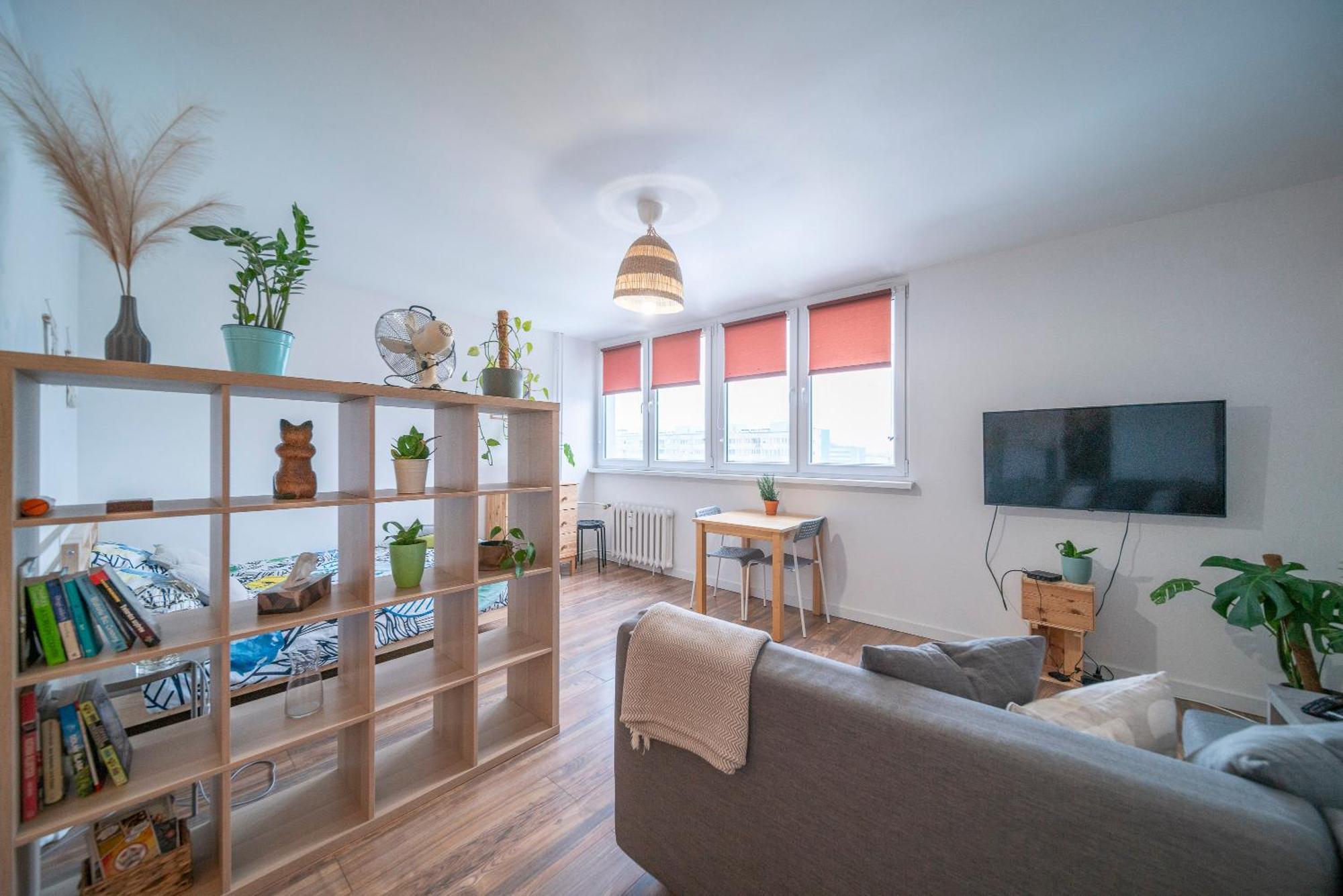 10Th Floor Studio In The City Center Of Wroclaw Appartement Buitenkant foto