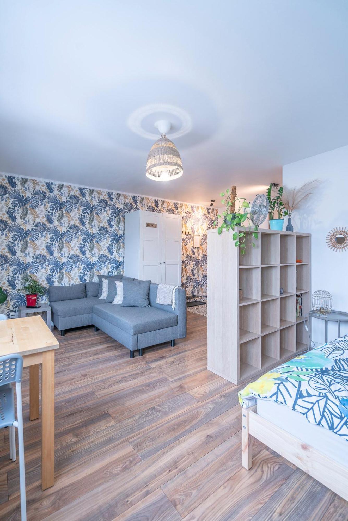 10Th Floor Studio In The City Center Of Wroclaw Appartement Buitenkant foto