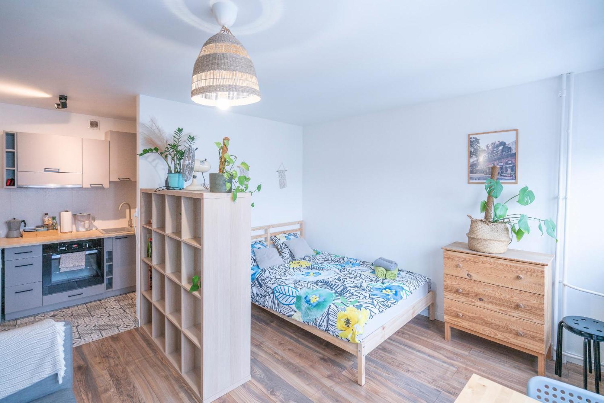 10Th Floor Studio In The City Center Of Wroclaw Appartement Buitenkant foto